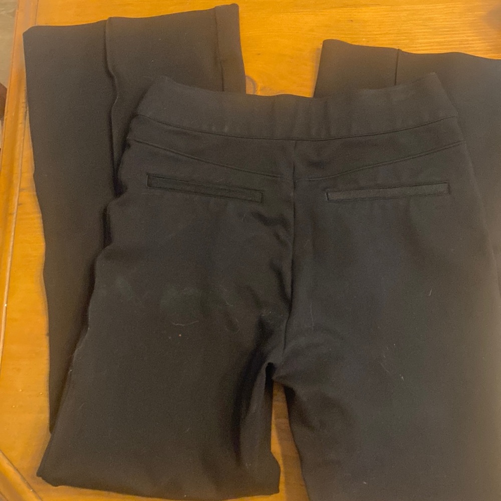 SPANX size small   Black Perfect Pant High Rise Flare.
